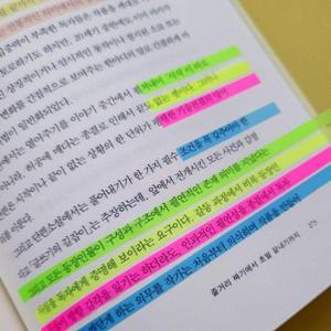 롱인덱스 플래그 밑줄스티커 붙이는형광펜 독서인덱스 (WCCA214)