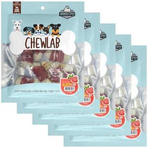 애완용품 애견간식 훈련용 치석제거 츄렙 소고기 딩고껌 13p x5