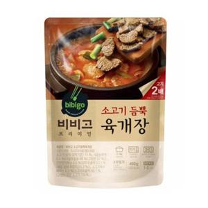 비비고 소고기듬뿍 육개장 460gx7팩