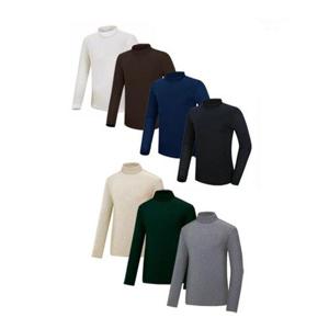 [홈쇼핑 판매상품] 가을 남성 하프넥 티셔츠 11종택1