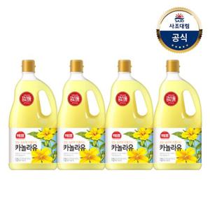 [사조대림] 해표 카놀라유 1.5L 4개