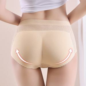 여성 보정속옷 볼륨힙 엉뽕팬티 매쉬소재