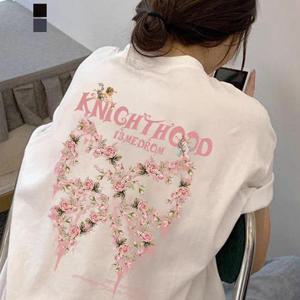 [페이릿] [~88까지]미렐 나잇 후드 오버핏 티셔츠