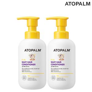 [10/20~26]아토팜 키즈 실키 헤어 컨디셔너 300mlx2개 (허니로션20ml*2개+키즈샴푸20ml*2개)