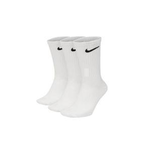 NIKE 나이키 에브리데이 라이트웨이트 트레이닝 크루 삭스(3켤레) - 화이트:블랙 SX7676-100