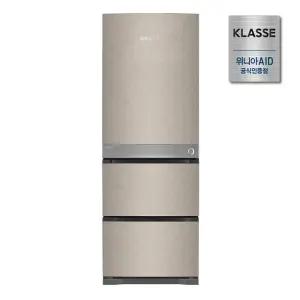 위니아  25년형 김치냉장고 스탠드 3도어 330L GDT33KTMTES 마블 베이지