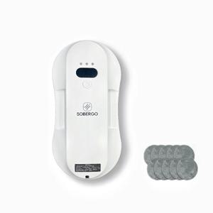 스마트 윈도우 로봇 청소기 3세대 6.2cm 울트라 슬림/5600PA 흡입/인터랙티브/한국어 어댑터 및 사용 설명서