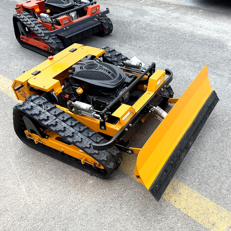 눈 삽을 가진 주문을 받아서 만들어진 공장 납품 세륨 EPA 디젤 엔진 모든 지형 잔디 절단기 농업 고무 궤도