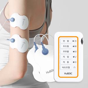[휴비딕] 한국생산 가정용 저주파 마사지기 어깨 허리 손목 근육통 완화 효과 자극기 HMB-150