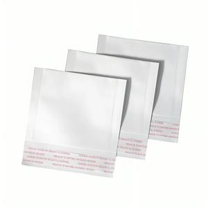 100PCS 흰색 크래프트 종이 봉투 버블 없음 자기 접착 선물 봉투 보석 포장 가방 비즈니스 용품 11x8cm
