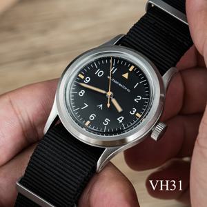 Militado ML14 36mm 시계 VH31 스윕 세컨드 쿼츠 무브먼트 시계 사파이어 크리스탈 슈퍼 루미 너스 BGW9 C3 100m 방수 시계