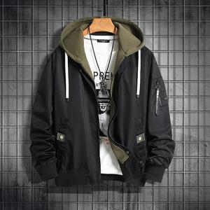 타이드 패치 워크 자켓 캐주얼 카오트 남성 봄 가을 새로운 플러스 사이즈 느슨한 잘 생긴 봄 8XL 7XL 남성 자켓 폭격기 자켓