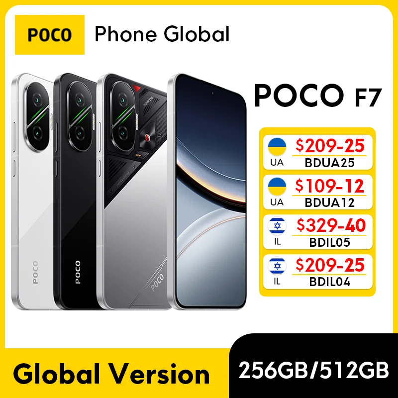 【브랜드+】POCO F7 5G 스냅드래곤 ® 8세대 4 NFC 6500mAh 배터리 6.83인치 1.5K AMOLED 50MP 카메라 OIS 90W 하이프차지 스마트폰