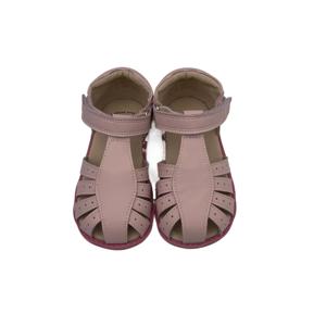 Tipsietoes 어린이 소녀 맨발 여름 샌들 로우 힐 진짜 가죽 Enfants Fille 파티 드레스 신발 유아 어린이
