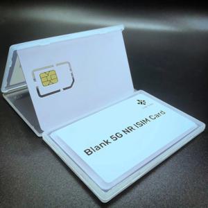 OYEITIMES 프로그래밍 가능 블랭크 5G NR ISIM 카드, 2FF 3FF 4FF 5G USIM 카드, 5G SA NSA, 3G R16, SUCI 5G 환경 운영자용