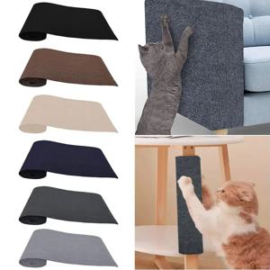 Trimmable 고양이 Scratcher 소파 수호자 고양이 Scratcher 패드 보드 보호 자체 접착 카펫 DIY 고양이 스크래치 매트