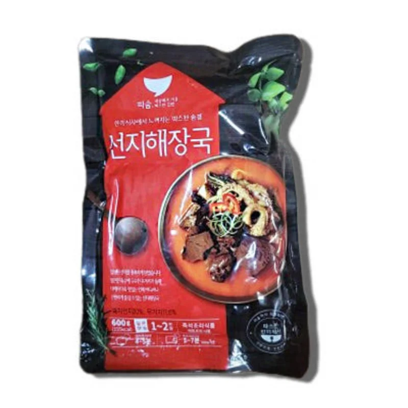 따숨 레토르트 선지해장국 600g