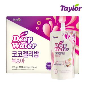테일러푸룬 공식 코코젤리밥 복숭아 x 10봉
