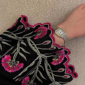 패셔너블한 자수 가운 두바이 아랍 스타일 롱 로브 여행복 인도네시아 관광복 중국 생산 여름 2025