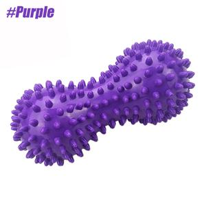 1PCS 릴랙스 마사지 볼 피트니스 경혈 자극 그립 강도 근막 공 고슴도치 디자인 바디 케어