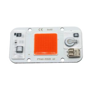 AC220V 50W LED COB 전체 스펙트럼 식물 생장등, 드라이버 불필요, 실내 식물 모종, 채소 수경재배용
