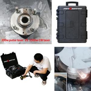 전문가용 휴대용 300W 고효율 레이저 클리닝 캐리어 로드 트럭 섀시 농기구 울타리 심부 녹 제거