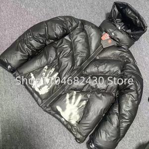 겨울 신상 메트라 솜 패딩 재킷 따뜻한 두꺼운 패치워크 자수 루즈핏 남녀 유럽 미국 스트리트 다운 코트