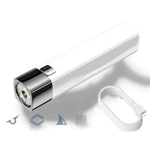 미니 야외 조명 보조배터리 손전등 3가지 모드 휴대용 2 in 1 초강력 G3 전술 LED 손전등 USB 충전 포함