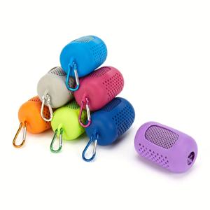 휴대용 미니 실리카 젤 세트 차가운 수건 빠른 건조 통기성 차가운 땀 흡수 스포츠 냉각 수건 러닝 요가 체육관