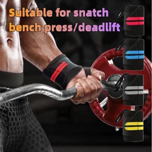 1개 스포츠 탄력 손목 밴드 압박 리프팅 손목 밴드 남녀 모두 사용 가능, 염좌 방지