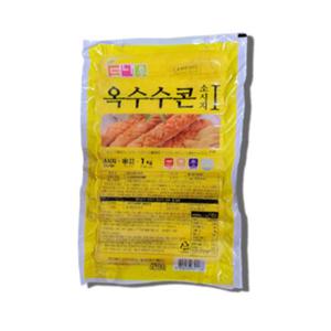 도나우 옥수수콘 소시지 (캠핑전용) 1kg