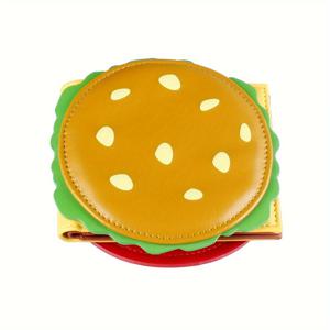 크랩 라군 지갑 버거 지갑 남성용 및 여성용 지갑 Rfid 도난 방지 짧은 지갑 소형 지갑