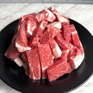 [바라던] 살코기 많은 왕목살 앞다리살 찌개용/카레용 목전지 1kg