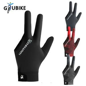 GTUBIKE 1PC 당구 장갑 향상된 그립 왼손 오픈 세 손가락 전문 당구 장갑 스누커 탁구 장갑