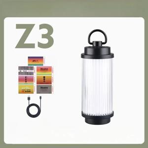 야외 미니 라이트 다기능 LED 캠핑 라이트 충전식 텐트 라이트 3 가지 모드 야외 손전등 방수 휴대용