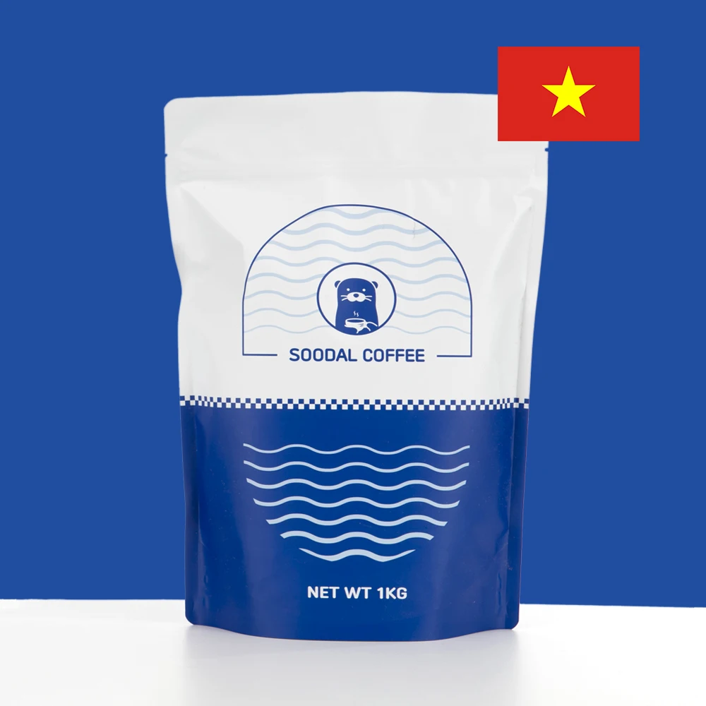 수달리커피 베트남 로부스타 G1 원두 커피 1kg