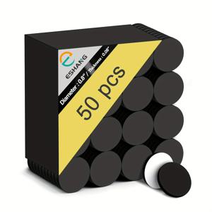 ESHANG 접착식 원형 자석 도트 - 공예용 유연한 자석 테이프 - 유연한 자석 시트