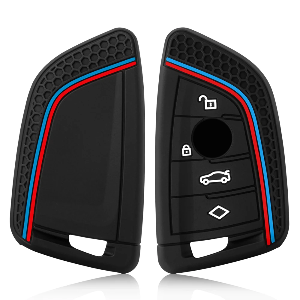 BMW F20 G20 G30 X1 X3 X4 X5 G05 X6 X7 G11 F15 F16 G01 G02 F48 액세서리용 자동차 키 케이스 커버 가방 키홀더 쉘 키체인