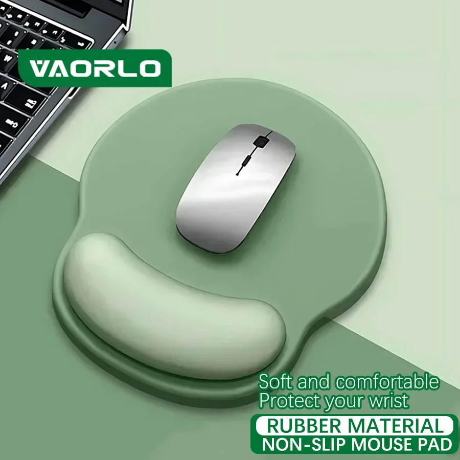 그라디언트 컬러 마우스 패드 편안한 손목 받침대 미끄럼 방지 마우스 패드 부드러운 마우스 패드 손목 받침대 컴퓨터 데스크탑 실리콘 마우스 패드