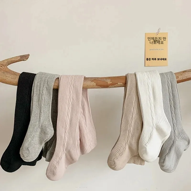 여자를위한 공주 어린이 레깅스 코튼 소프트 키즈 아기 소녀 꽉 패션 팬티 스타킹 봄 가을 레깅스 2-8 년 새로운