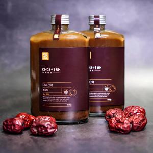 다다이차 통대추 갈아 넣은 무설탕 대추진액 600g