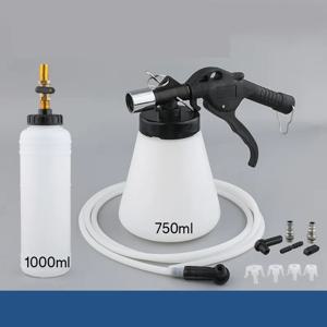 1L 0.75L 자동차 브레이크 블 리더 유압 펌핑 유체 펌프 키트 오일 교환 퍼지 탱크 튜브 수리 도구 트럭 오토바이 액세서리