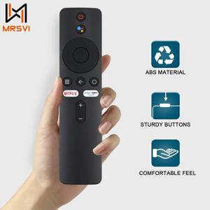 샤오미 미 박스 S 미 TV 스틱 4K 스마트 TV 4X 안드로이드용 MRSVI XMRM-006 블루투스 음성 리모컨 (구글 어시스턴트 지원)