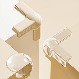 4pcs 어린이 아기 안전 실리콘 보호대 테이블 모서리 보호 커버 두꺼운 가구 충돌 방지 모서리 가드