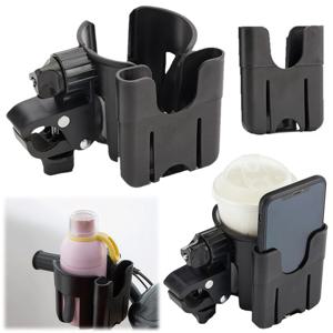 휴대폰 거치대 범용 컵 거치대, 휴대폰 거치대 포함, 골프 카트 컵 거치대 병 거치대, 유모차 자전거 골프 카트, 2 인 1