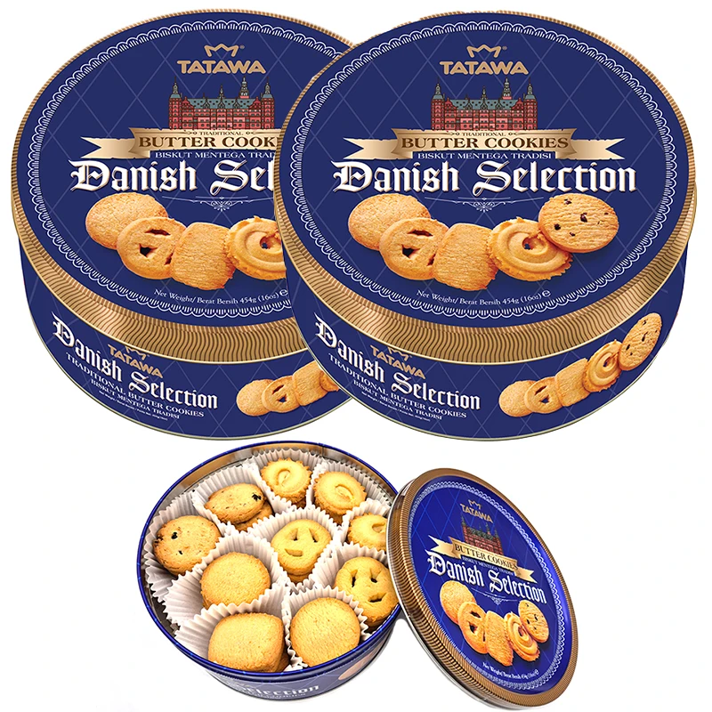 데니쉬 셀렉션 버터쿠키 454g, 2개