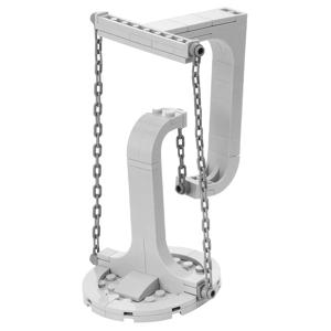 건설 블록 세트, 텐트 그리드 조형물, 무중력 건설 블록, 참신한 물리적 균형