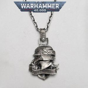 5cm Warhammer 40K 게임 금속 그림 주변 모델 펜던트 클래식 다목적 장식 어린이 생일 축제 선물 완구
