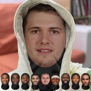 새로운 3D 인쇄 전체 얼굴 마스크 남자와 여자 역할 놀이 머리 장식 힙합 패션 Balaclava 머리 장식 재미 있은 코스프레 소품 소설