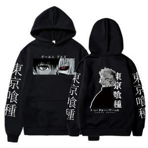 Anime Tokyo Ghoul Ken Kaneki 만화 까마귀 풀오버 탑 긴 소매 Ken Kaneki 만화 캐주얼 패션 풀오버 스웨트